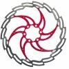 XLC Disque BR-X02 6 Trous 203mm Argent Rouge