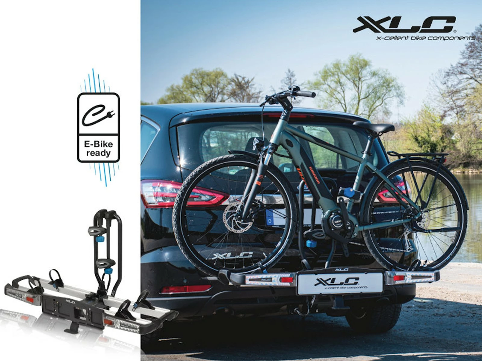 XLC Porte Vélos Azura XTRA LED VC-C05 2 XLC Porte Vélos Azura XTRA LED VC-C05 – Image 2