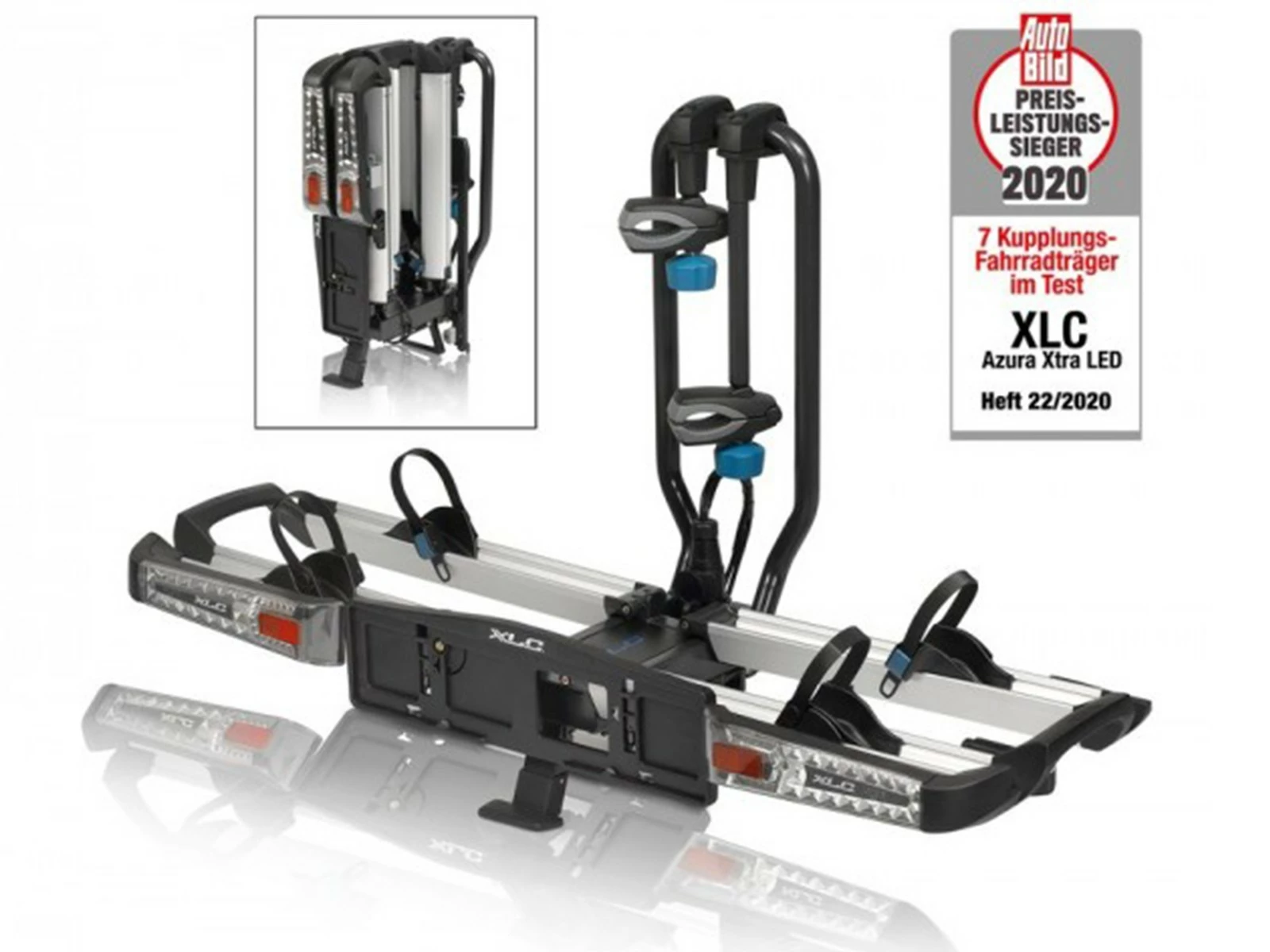 XLC Porte Vélos Azura XTRA LED VC-C05 11 XLC Porte Vélos Azura XTRA LED VC-C05 – Image 11