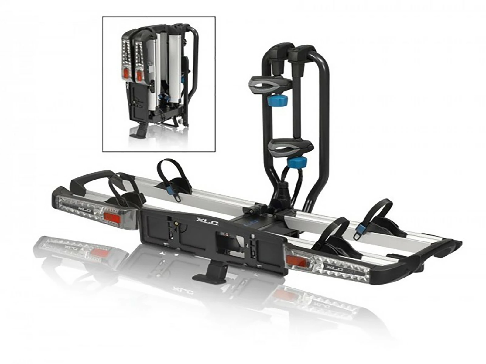 XLC Porte Vélos Azura XTRA LED VC-C05 1 XLC Porte Vélos Azura XTRA LED VC-C05